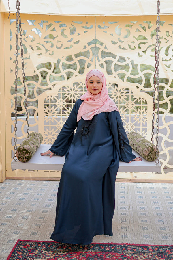 Mor Nag Style Abaya – Noor e Hijab
