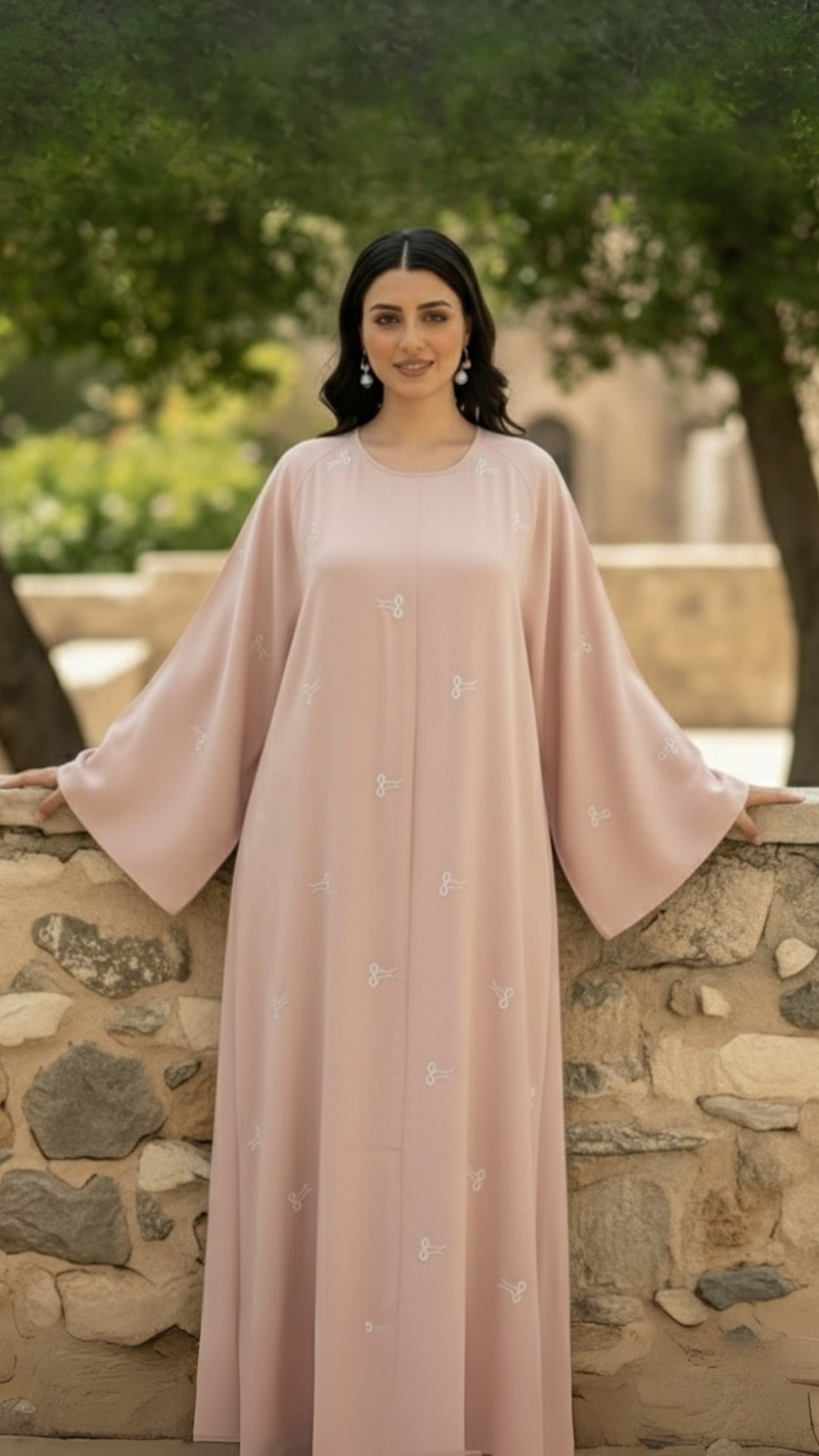 Bow Flare Haya Style Abaya