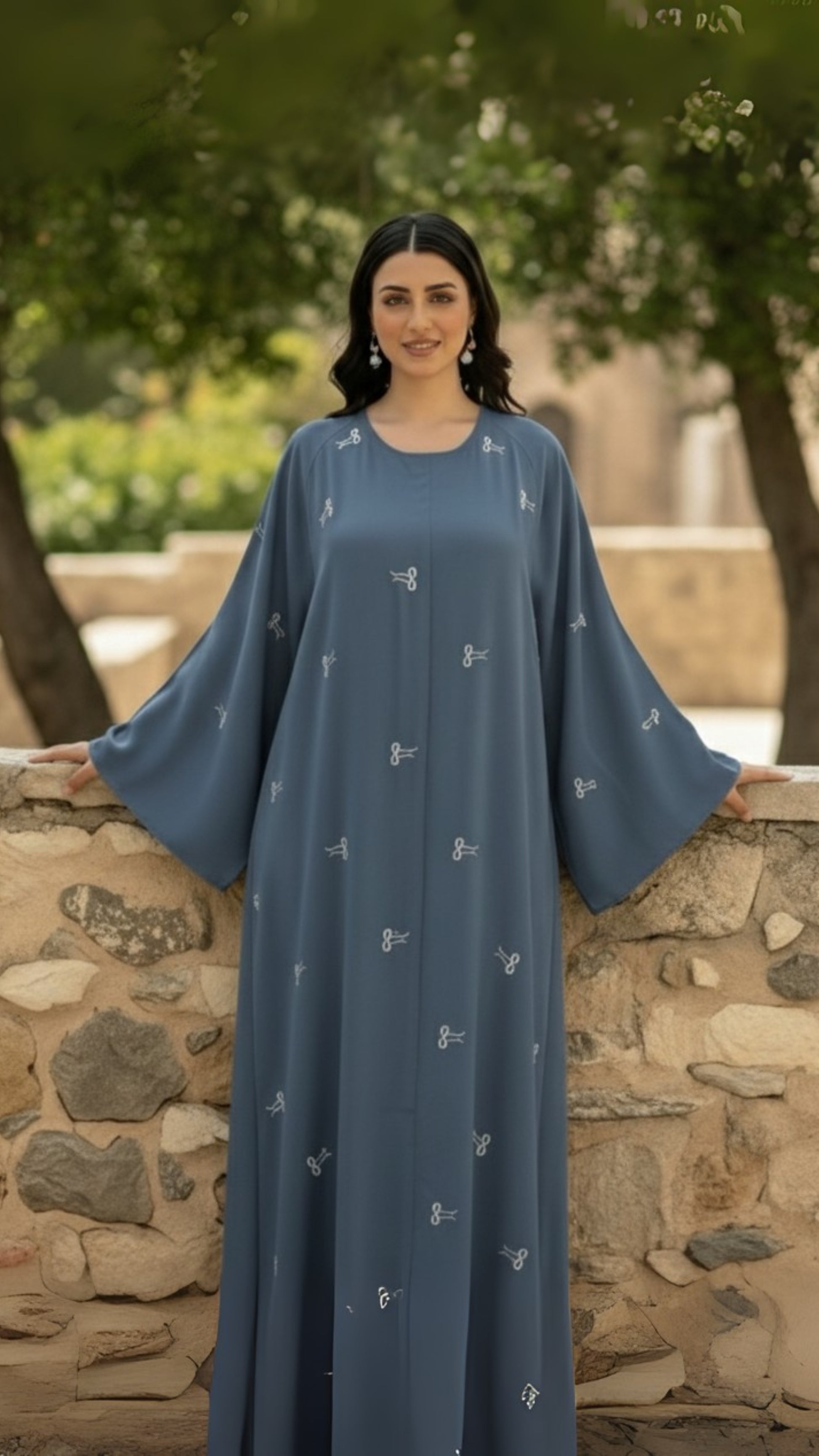 Bow Flare Haya Style Abaya