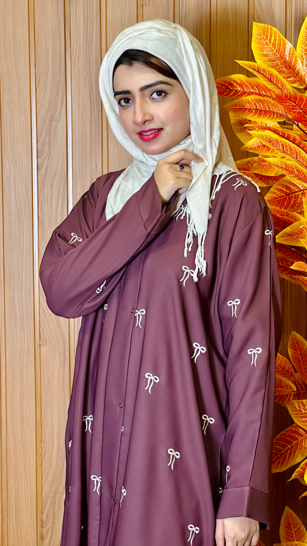 Bow Flare Haya Style Abaya