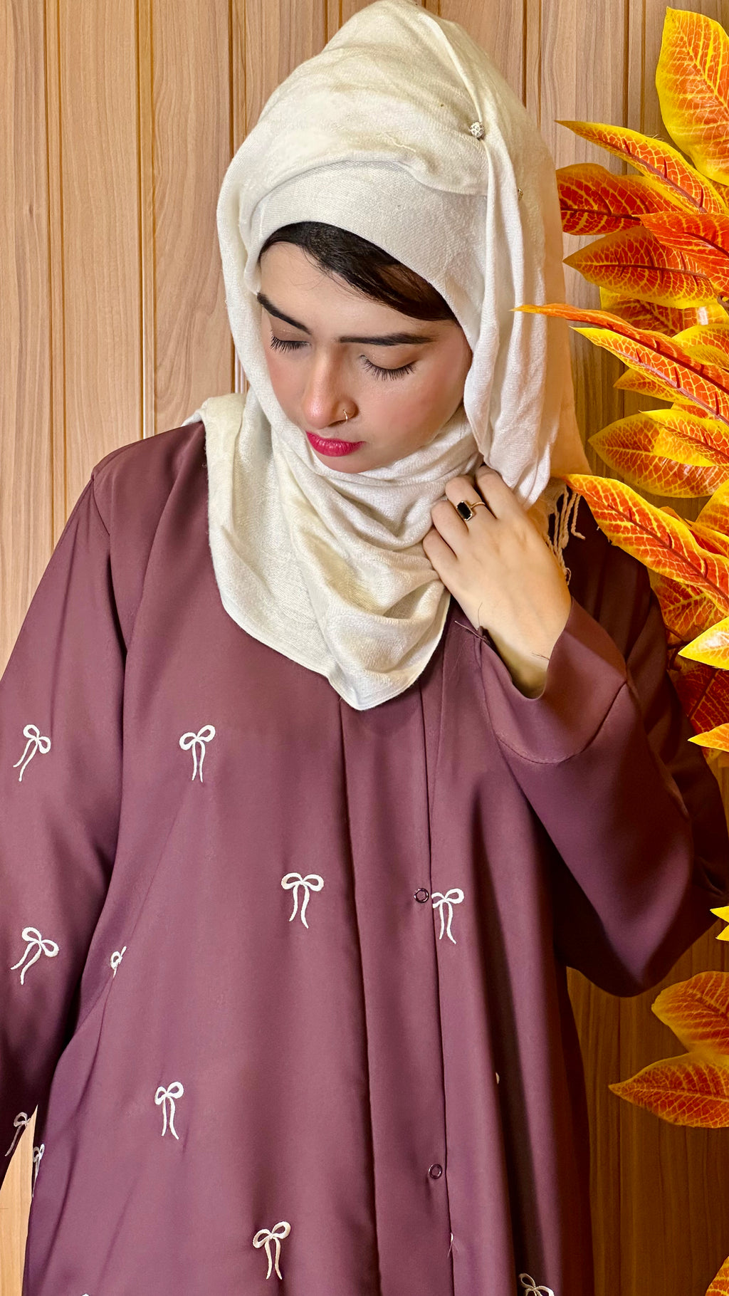 Bow Flare Haya Style Abaya