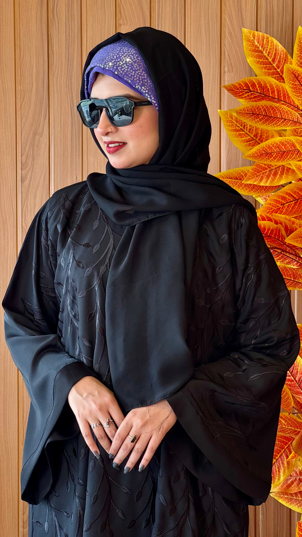 Embroidery Maxi Style Abaya